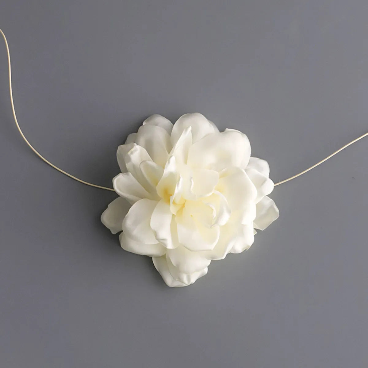 Elegant Flower Synthetic Fibre Patchwork Women's Choker