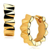 Elegant Geometric Bowknot Earrings For Women Copper Electroplated With Zirconia High End Everyday Fashion Jewelry