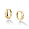 Elegant Geometric Bowknot Earrings For Women Copper Electroplated With Zirconia High End Everyday Fashion Jewelry