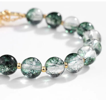 Elegant Geometric Crystal Beaded Women'S Bracelets