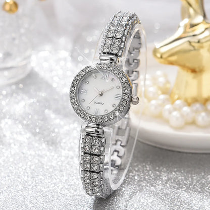 Elegant Geometric Horseshoe Buckle Quartz Women'S Watches