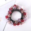 Elegant Geometric Imitation Pearl Rhinestone Hair Tie