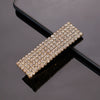 Elegant Geometric Rhinestone Hairpin Side Clip For Women Full Rhinestone Diamond Bangs Barrette Hair Accessory