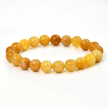 Elegant Geometric Solid Color Natural Stone Bracelets In Bulk