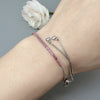 Elegant Geometric Zircon Alloy Wholesale Bracelets