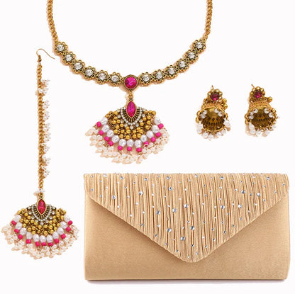 Elegant Glam Geometric Alloy Metal Women'S Jewelry Set