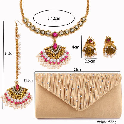 Elegant Glam Geometric Alloy Metal Women'S Jewelry Set