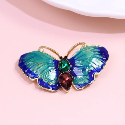 Elegant Glam Geometric Alloy Plating Inlay Artificial Pearls Rhinestones Shell Women'S Brooches