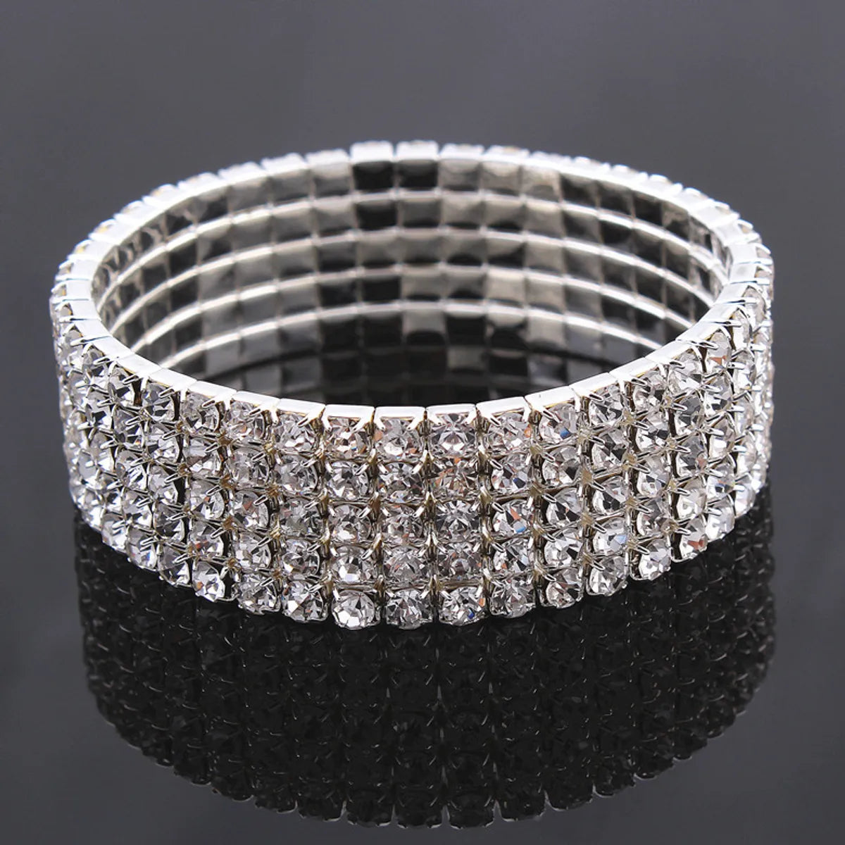 Elegant Glam Lady Geometric Rhinestones Alloy Wholesale Rings Bracelets Anklet