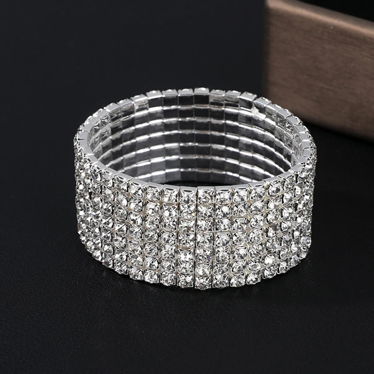 Elegant Glam Lady Geometric Rhinestones Alloy Wholesale Rings Bracelets Anklet