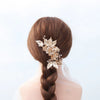 Elegant Handmade Pearl Flower Hair Comb For Women Retro Bridal Hair Accessory Wedding Veil Comb