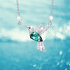 Elegant Lady Bird Alloy Plating Inlay Zircon Women'S Pendant Necklace