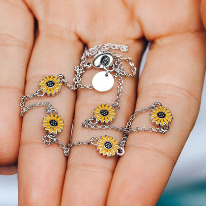 Elegant Lady Ethnic Style Flower Alloy Women's Necklace