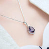 Wholesale Jewelry Elegant Lady Geometric Alloy Iron Rhinestones Plating Inlay Pendant Necklace