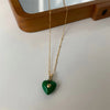 Elegant Lady Heart Shape Alloy Wholesale Pendant Necklace