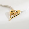 Elegant Lady Human Face Heart Shape Butterfly Alloy Women'S Brooches 1 Piece