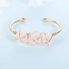 Elegant Lady Semicircle Artificial Crystal Women'S Bangle