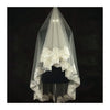 Elegant Lady Solid Color Gauze Lace Birdcage Veils