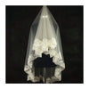 Elegant Lady Solid Color Gauze Lace Birdcage Veils