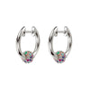Elegant Light Luxury Ins Style Zircon Micropaved Copper Plated With Real Gold Earrings