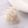 Elegant Minimalist Handmade Acrylic Acetate Ponytail Claw Clip Backofhead Hair Accessory For Women