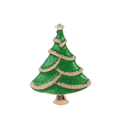 Elegant Modern Style Classic Style Christmas Hat Christmas Tree Elk Alloy Unisex Brooches