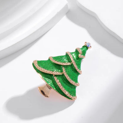 Elegant Modern Style Classic Style Christmas Hat Christmas Tree Elk Alloy Unisex Brooches