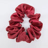 Elegant Mulberry Silk Hair Tie High Elasticity Lovely French Style Silk Hair Ring Gentle On Hair