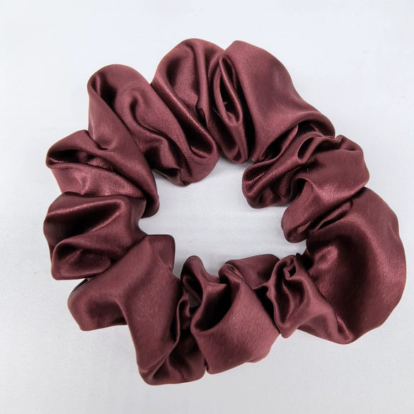 Elegant Mulberry Silk Hair Tie High Elasticity Lovely French Style Silk Hair Ring Gentle On Hair