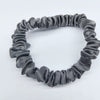 Elegant Mulberry Silk Hair Tie High Elasticity Lovely French Style Silk Hair Ring Gentle On Hair