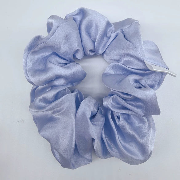 Elegant Mulberry Silk Hair Tie High Elasticity Lovely French Style Silk Hair Ring Gentle On Hair