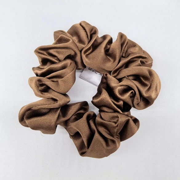 Elegant Mulberry Silk Hair Tie High Elasticity Lovely French Style Silk Hair Ring Gentle On Hair
