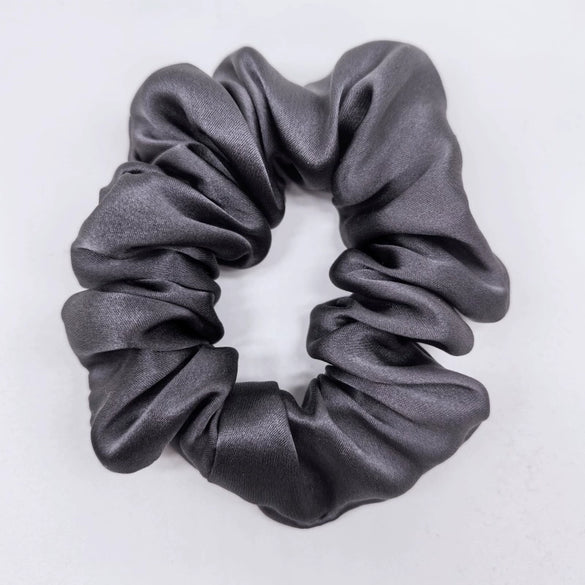 Elegant Mulberry Silk Hair Tie High Elasticity Lovely French Style Silk Hair Ring Gentle On Hair