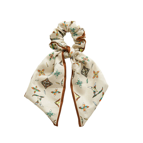 Elegant Printed Fabric Handmade Hair Band Hair Tie Hair Rope