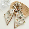 Elegant Printed Fabric Handmade Hair Band Hair Tie Hair Rope