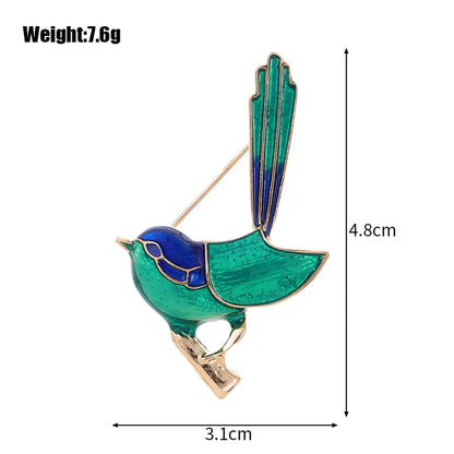 Elegant Retro Animal Alloy Rhinestones Unisex Brooches