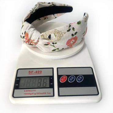 Elegant Retro Flower Cloth Hair Band