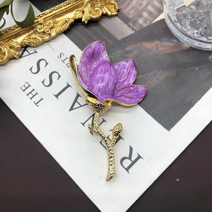 Elegant Retro Luxurious Flower Alloy Wholesale Earrings Brooches