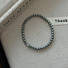 Elegant Retro Round Imitation Pearl Beaded Inlay Zircon Women'S Bracelets