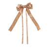 Elegant Ribbon Bow Duckbill Clip Hairpin Handmade Fabric Highend Women's Headwear