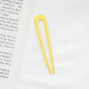 Elegant Simple Alloy U Shaped Hair Pin Antique Style Metal Hair Needle With Fine Craftsmanship