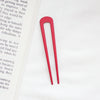 Elegant Simple Alloy U Shaped Hair Pin Antique Style Metal Hair Needle With Fine Craftsmanship