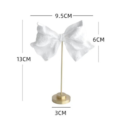 Elegant Simple Style Cat Flower Gypsum Jewelry Display