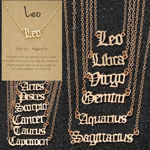 Elegant Simple Style Constellation Alloy Wholesale Pendant Necklace