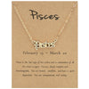 Elegant Simple Style Constellation Alloy Wholesale Pendant Necklace
