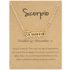 Elegant Simple Style Constellation Alloy Wholesale Pendant Necklace