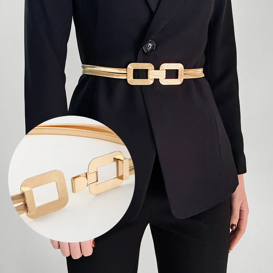 Elegant Simple Style Geometric Alloy Women'S Chain Belts