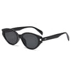 Elegant Simple Style Glasses Ac Cat Eye Full Frame Women'S Sunglasses