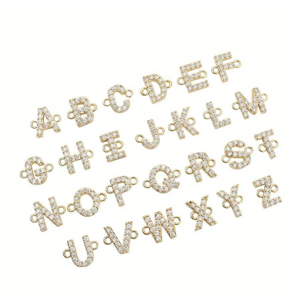 Elegant Simple Style Letter 201 Stainless Steel 304 Stainless Steel Zircon Bracelets In Bulk