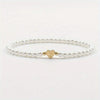 Elegant Simple Style Letter Heart Shape 304 Stainless Steel Artificial Pearl Bracelets In Bulk